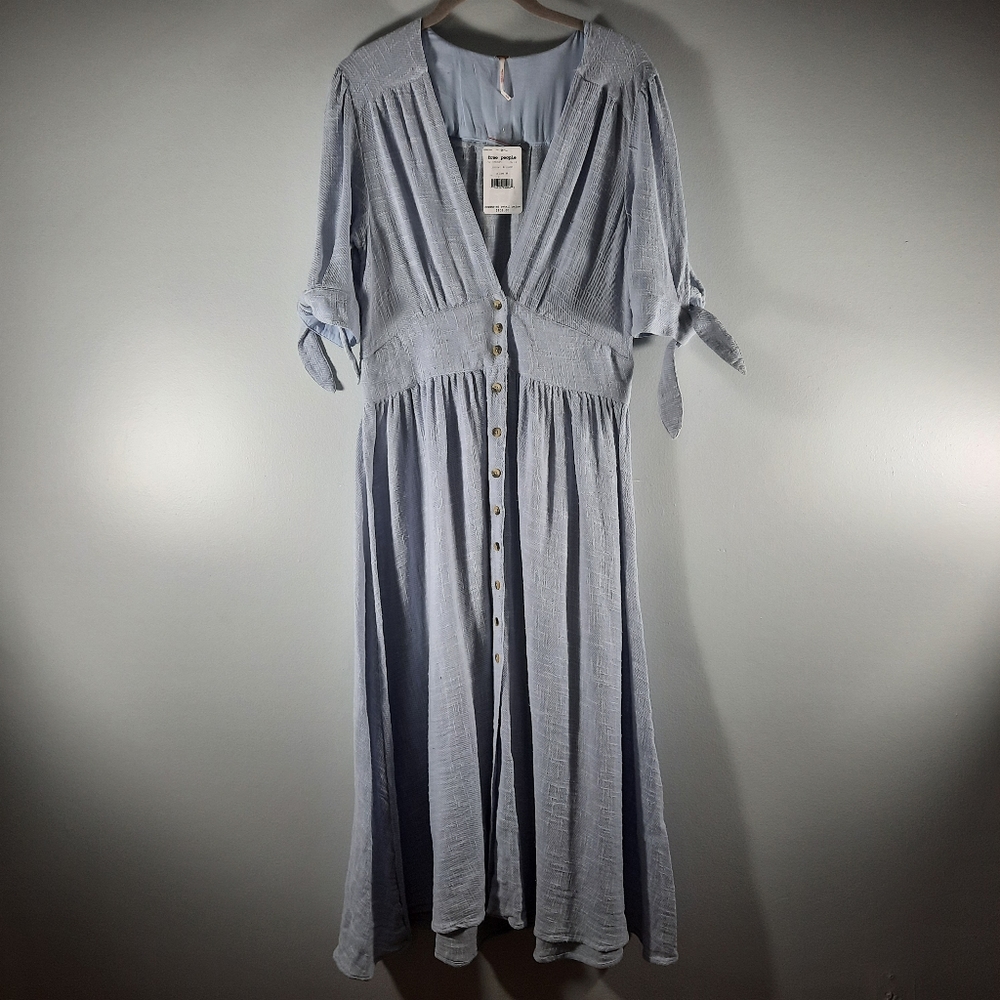 NWT FREE PEOPLE LUNAR BLOOM DRESS Sz M